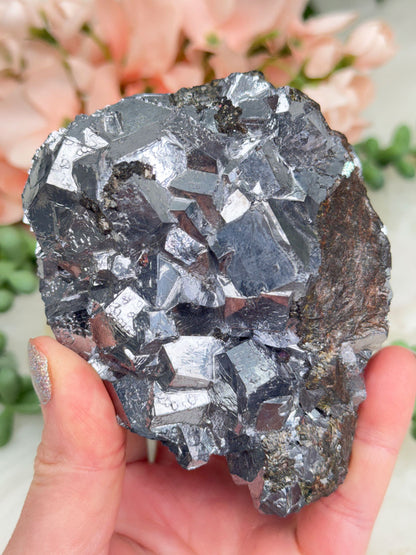 Silver Galena Crystals