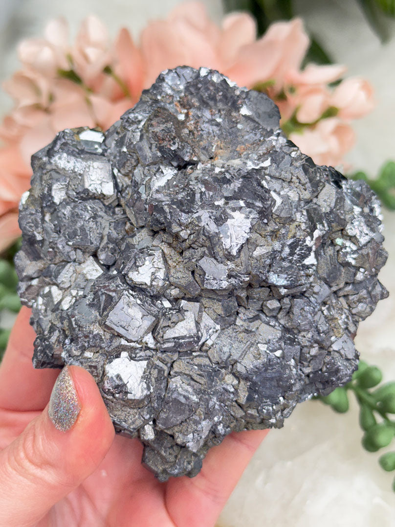 Silver Galena Crystals