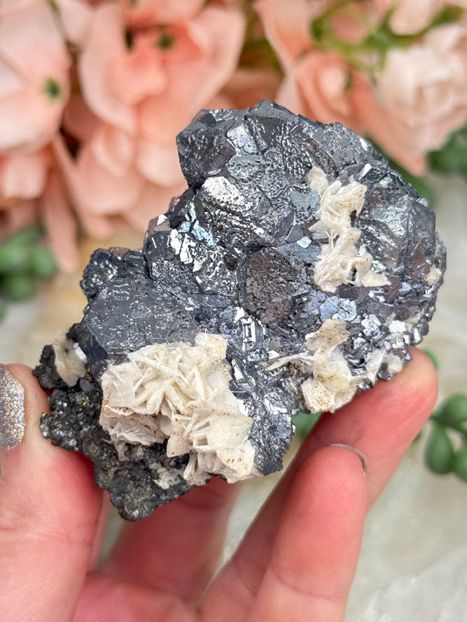 Silver Galena Crystals