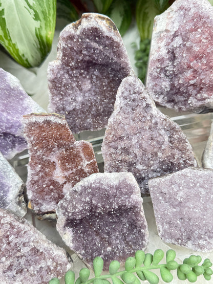 Purple & Red Amethyst Clusters