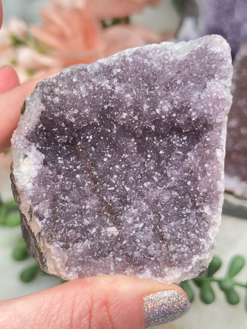 Purple & Red Amethyst Clusters