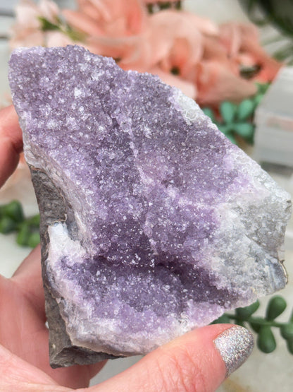 Purple & Red Amethyst Clusters