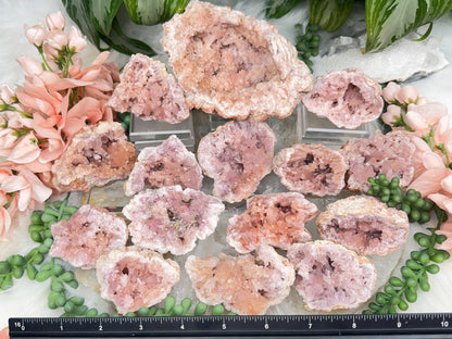 Argentina Pink Amethyst Geodes