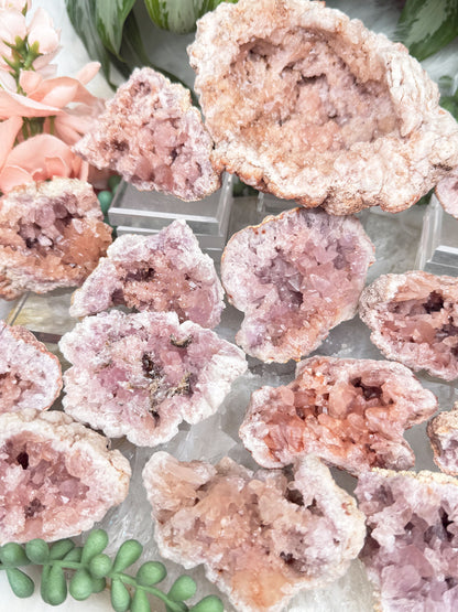 Argentina Pink Amethyst Geodes