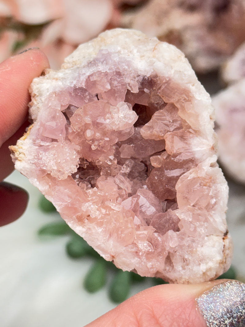 Argentina Pink Amethyst Geodes