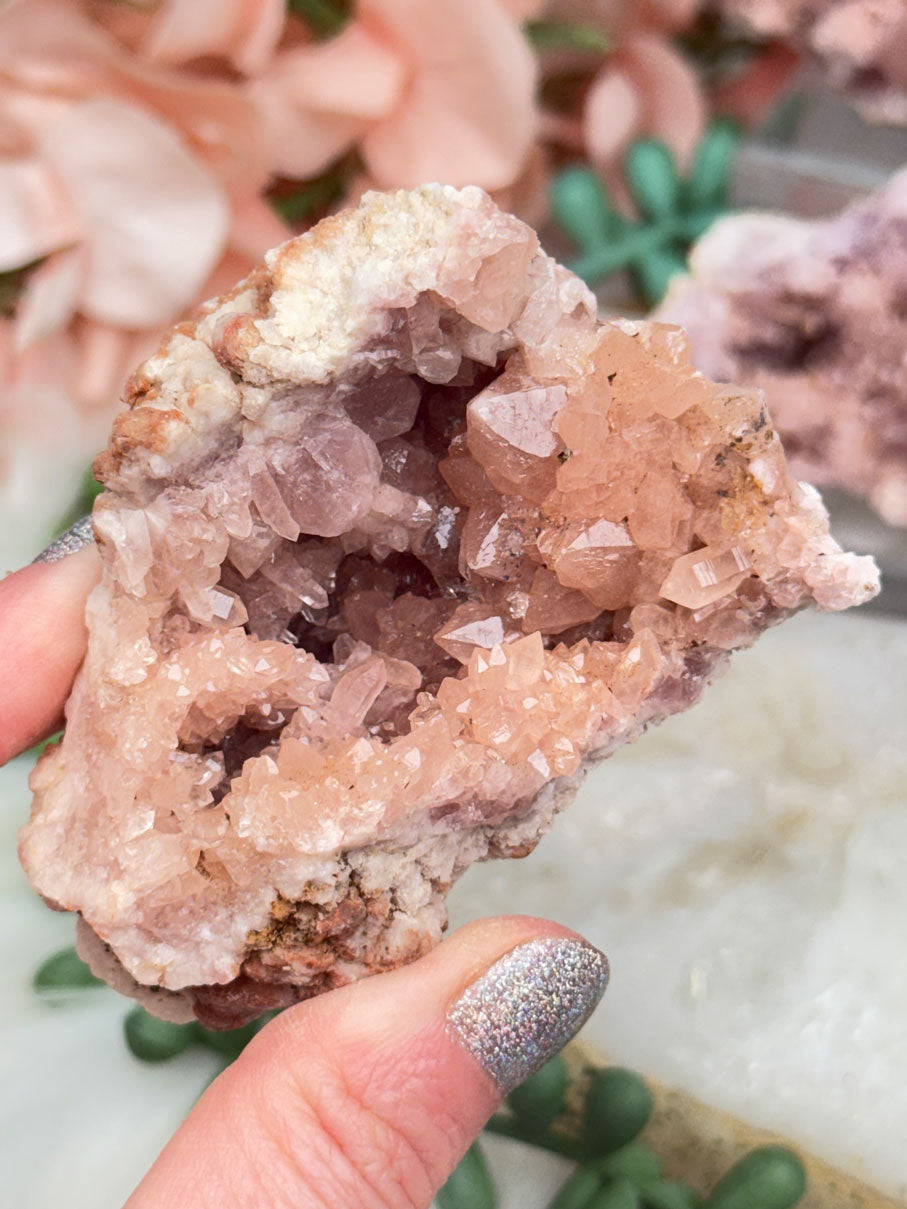 Argentina Pink Amethyst Geodes