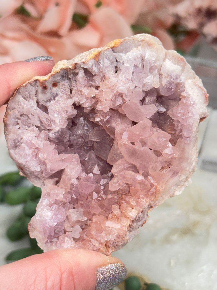 Argentina Pink Amethyst Geodes