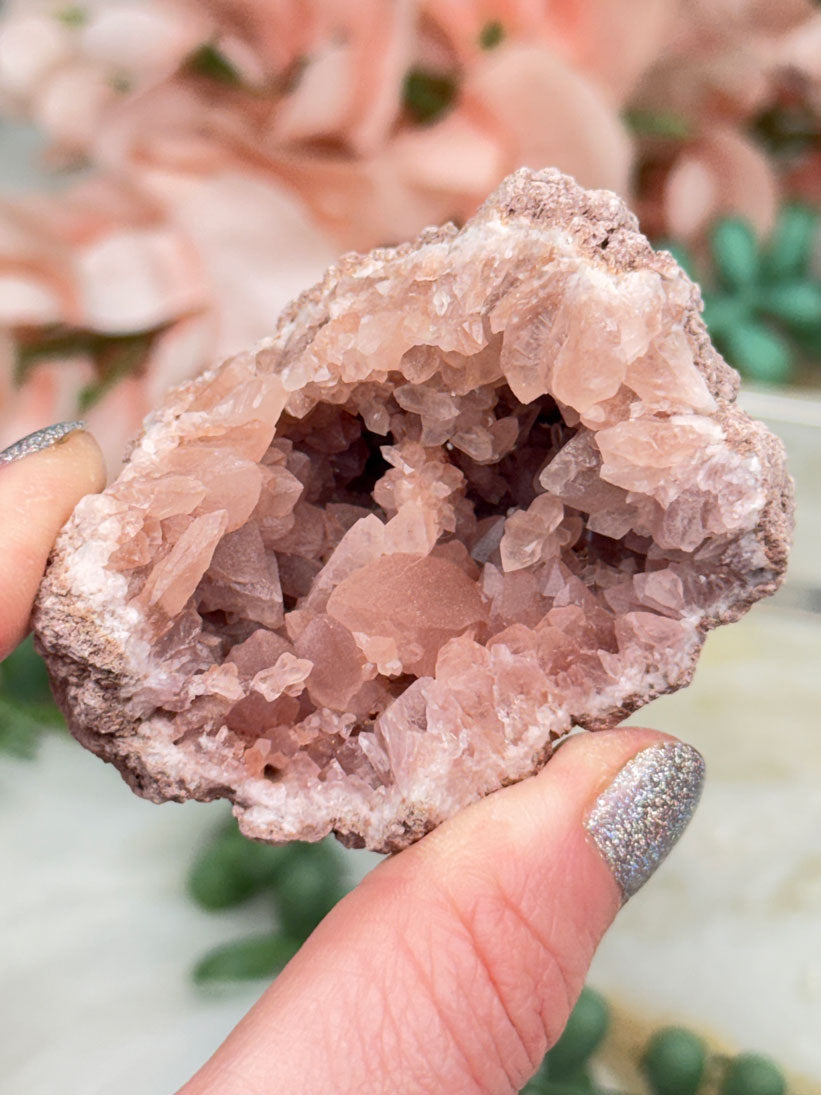 Argentina Pink Amethyst Geodes
