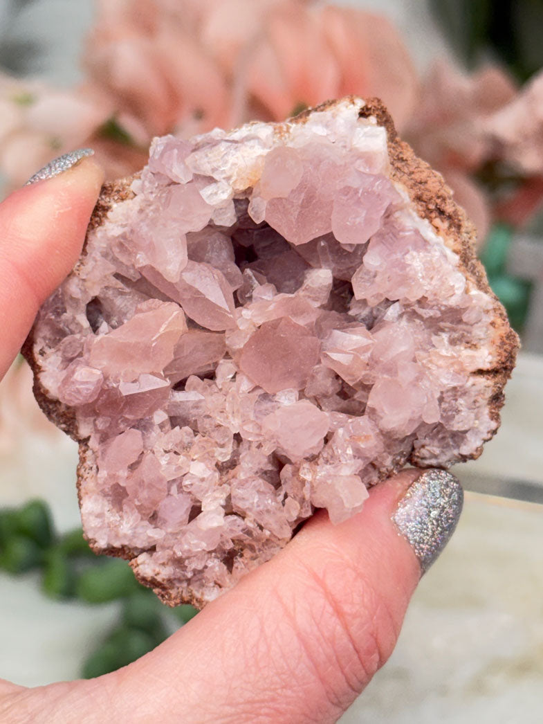 Argentina Pink Amethyst Geodes