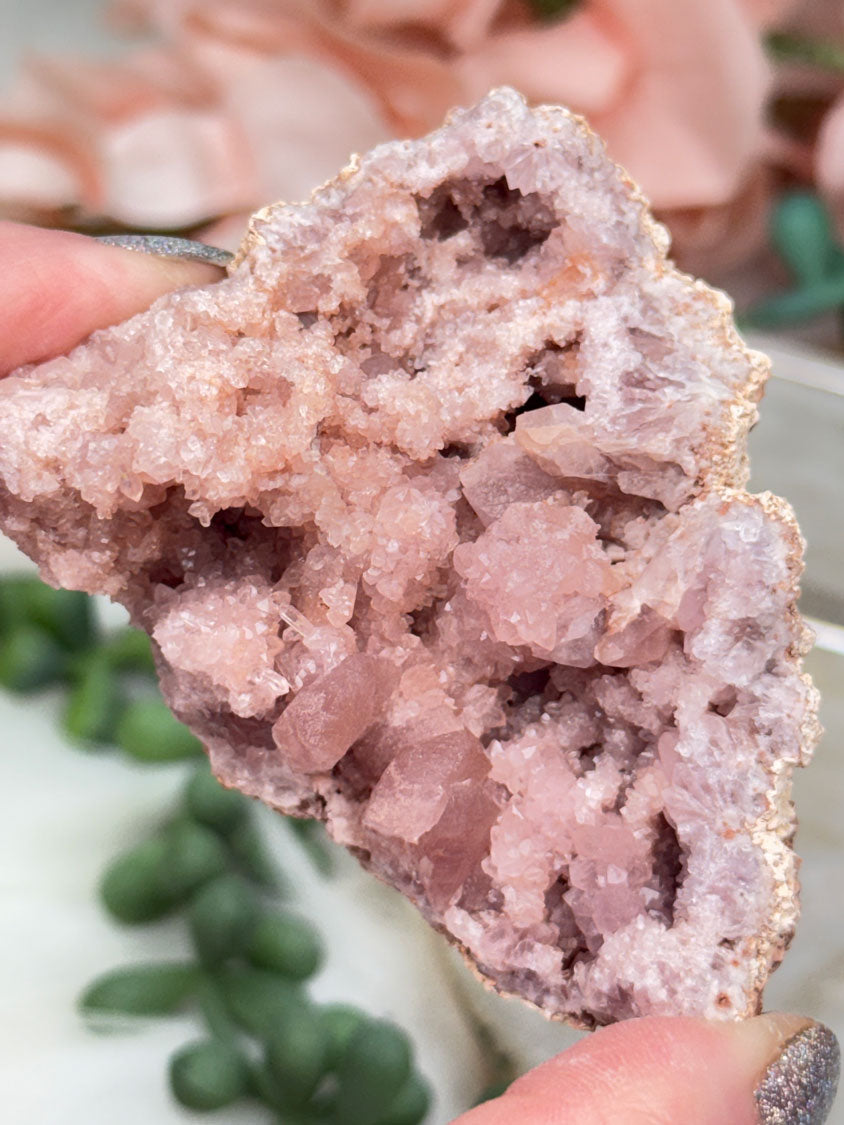 Argentina Pink Amethyst Geodes