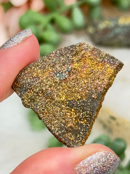 Small Russian Rainbow Pyrite