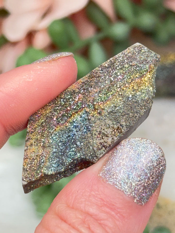Small Russian Rainbow Pyrite