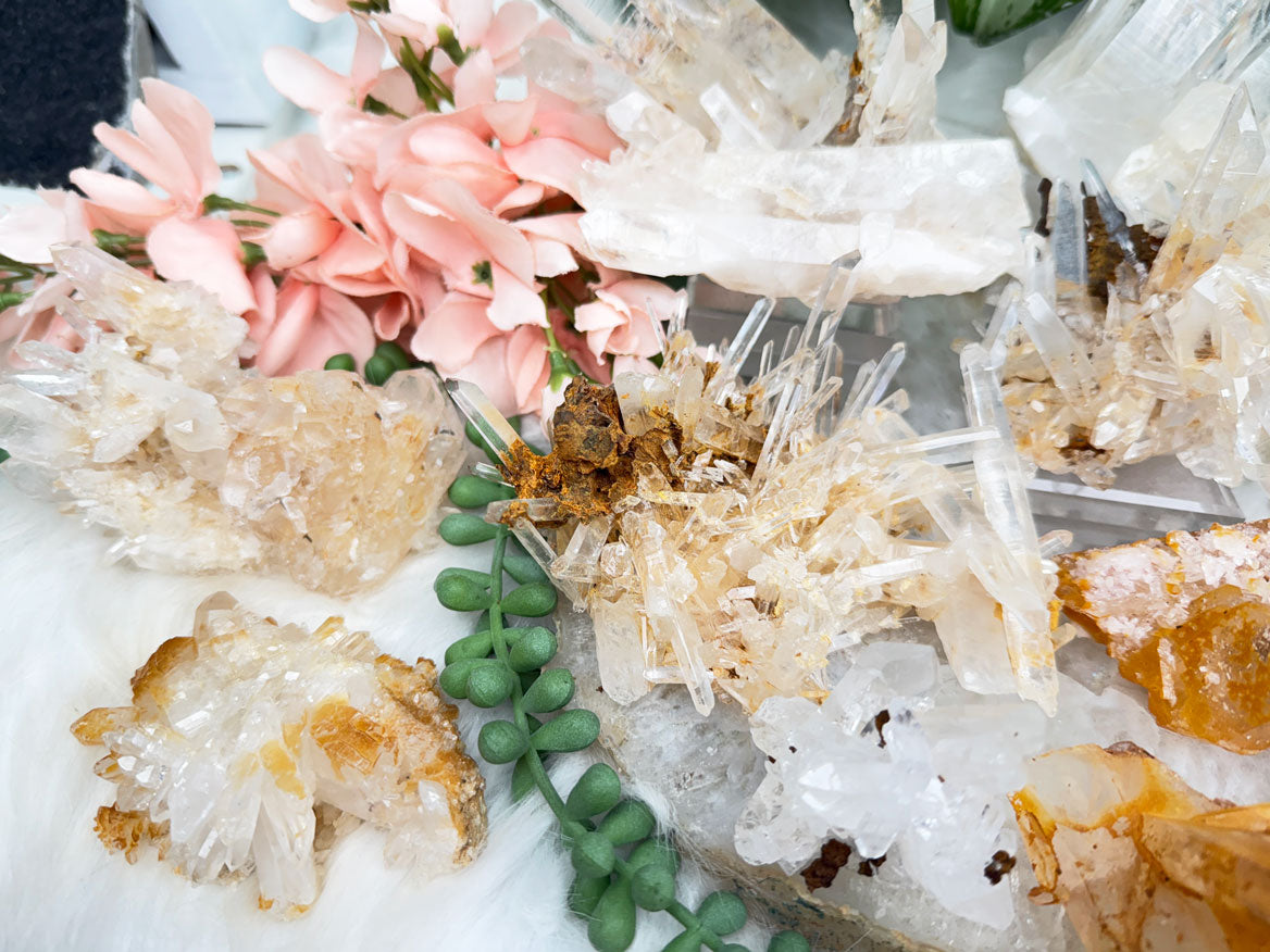 Colombian Quartz With Limonite