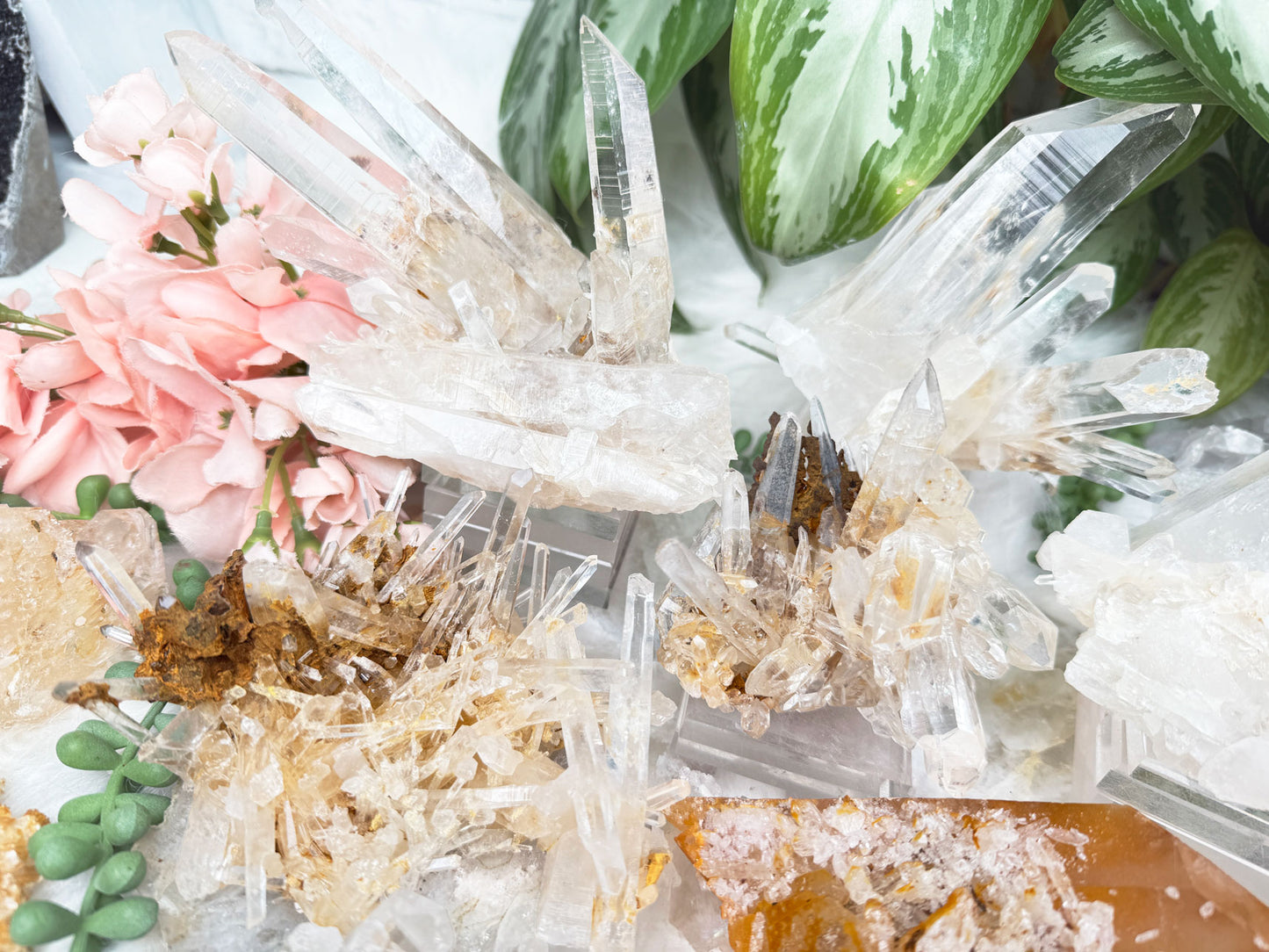 Colombian Quartz With Limonite