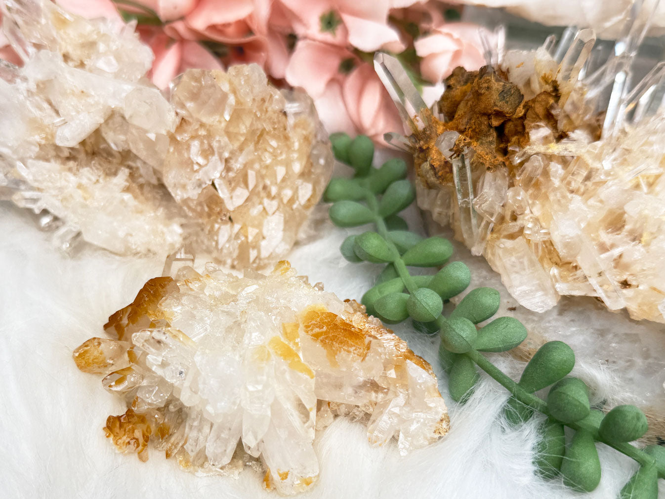 Colombian Quartz With Limonite