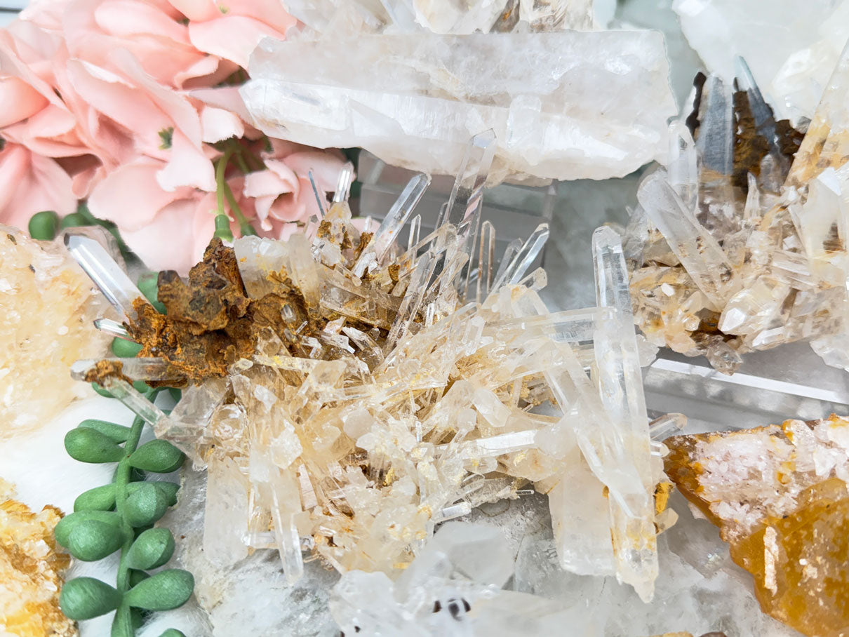 Colombian Quartz With Limonite