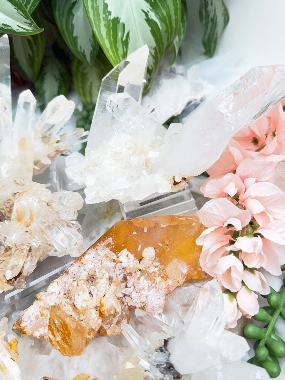 Colombian Quartz With Limonite