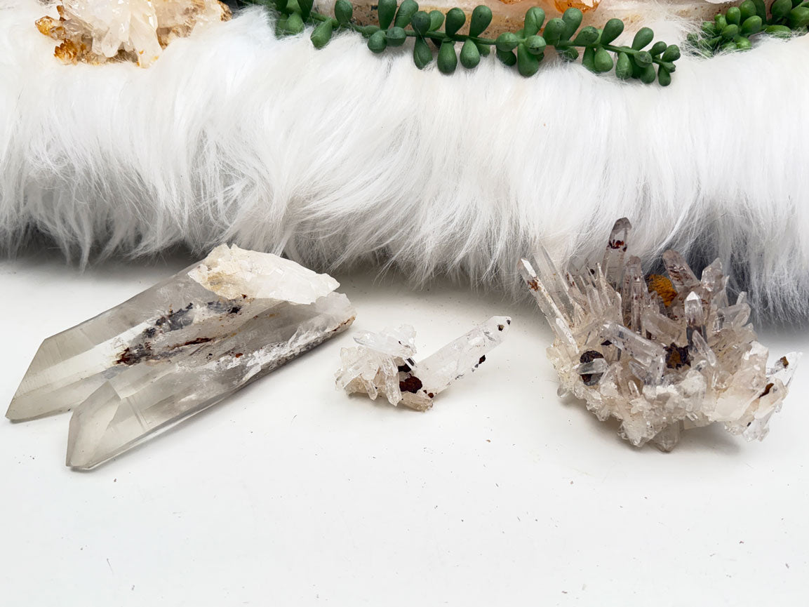 Colombian Quartz With Limonite