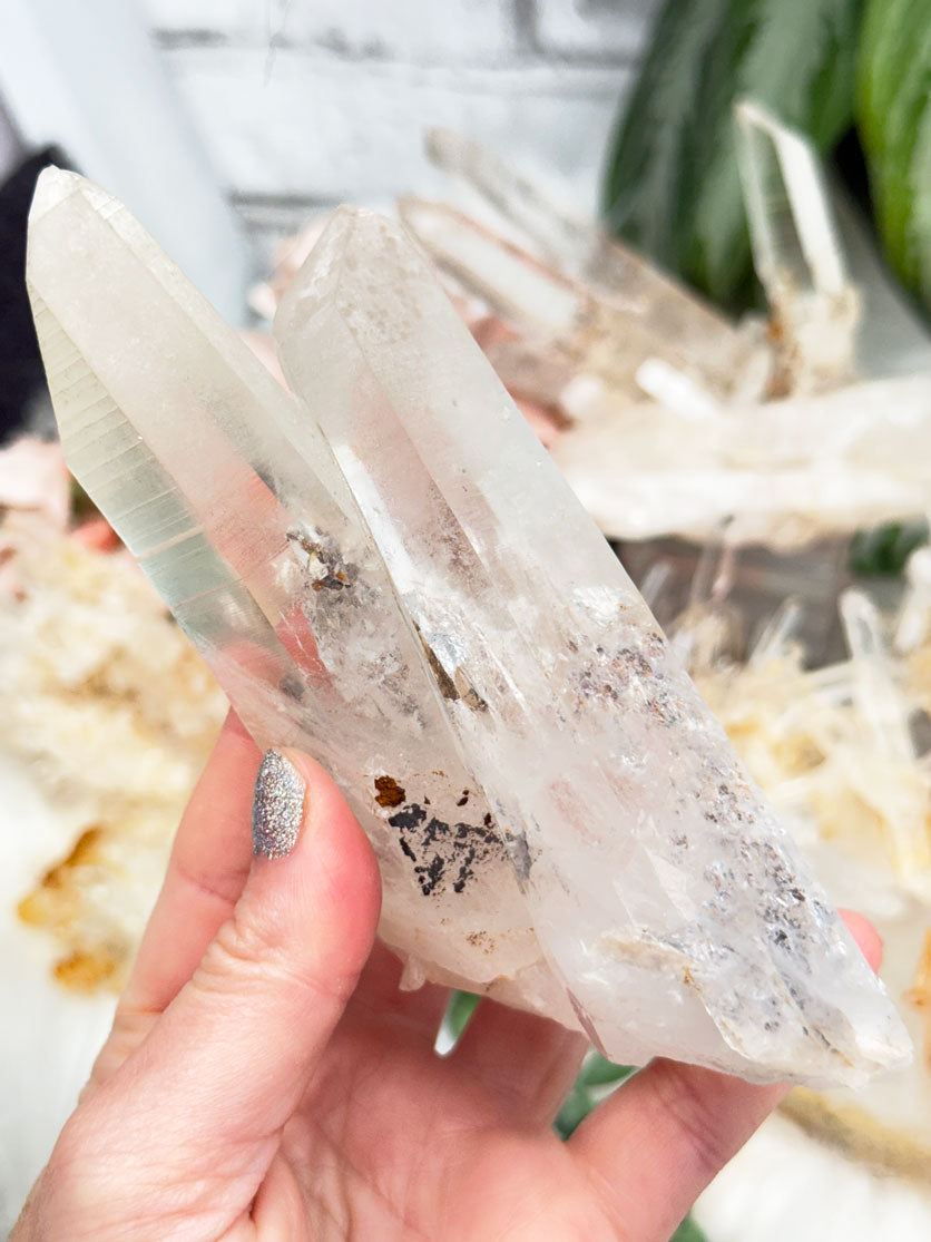 Colombian Quartz With Limonite