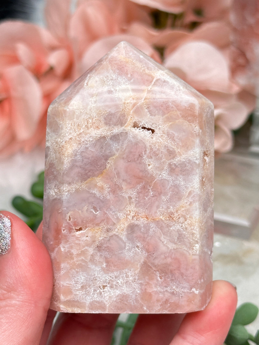 Pink Amethyst Point