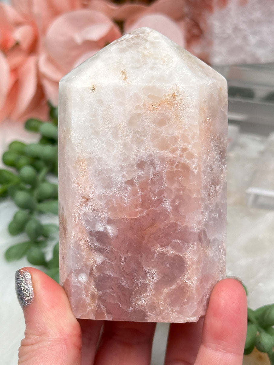 Pink Amethyst Point