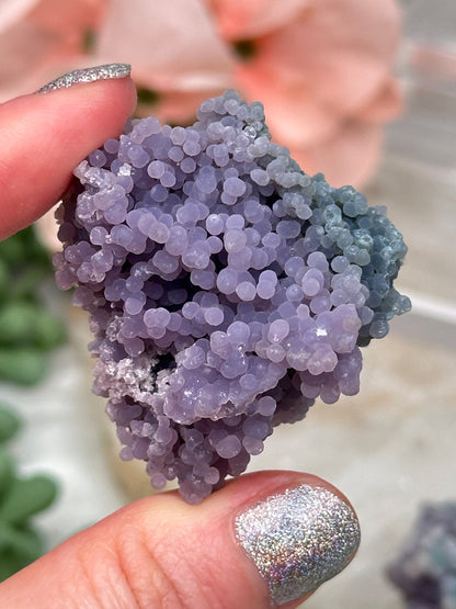 Green Purple Grape Agate