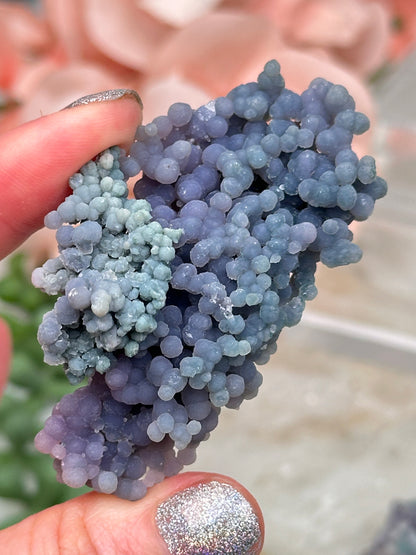 Green Purple Grape Agate