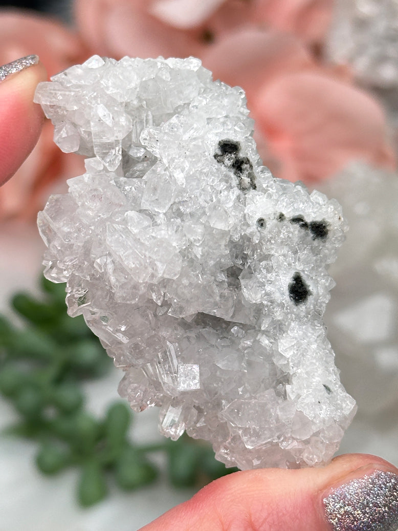 Apophyllite Crystal top Large 6.7 oz. Cluster ~ 3 1/2