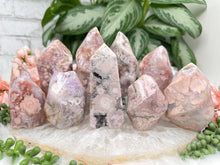 Load image into Gallery: Contempo Crystals - Flower Agate Flames & Point - Image 6