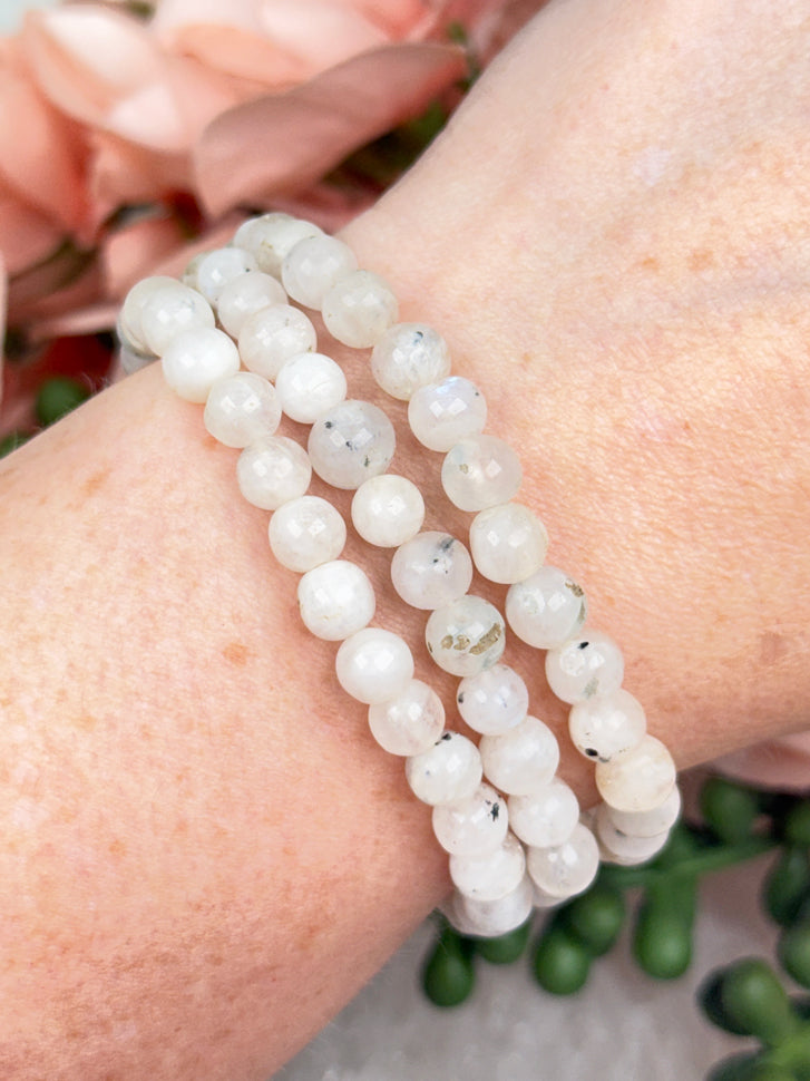 Rainbow Moonstone Bracelet