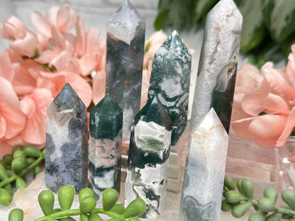 Moss Agate Points