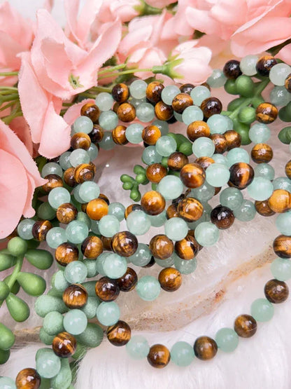 tiger-eye-green-aventurine-bracelets