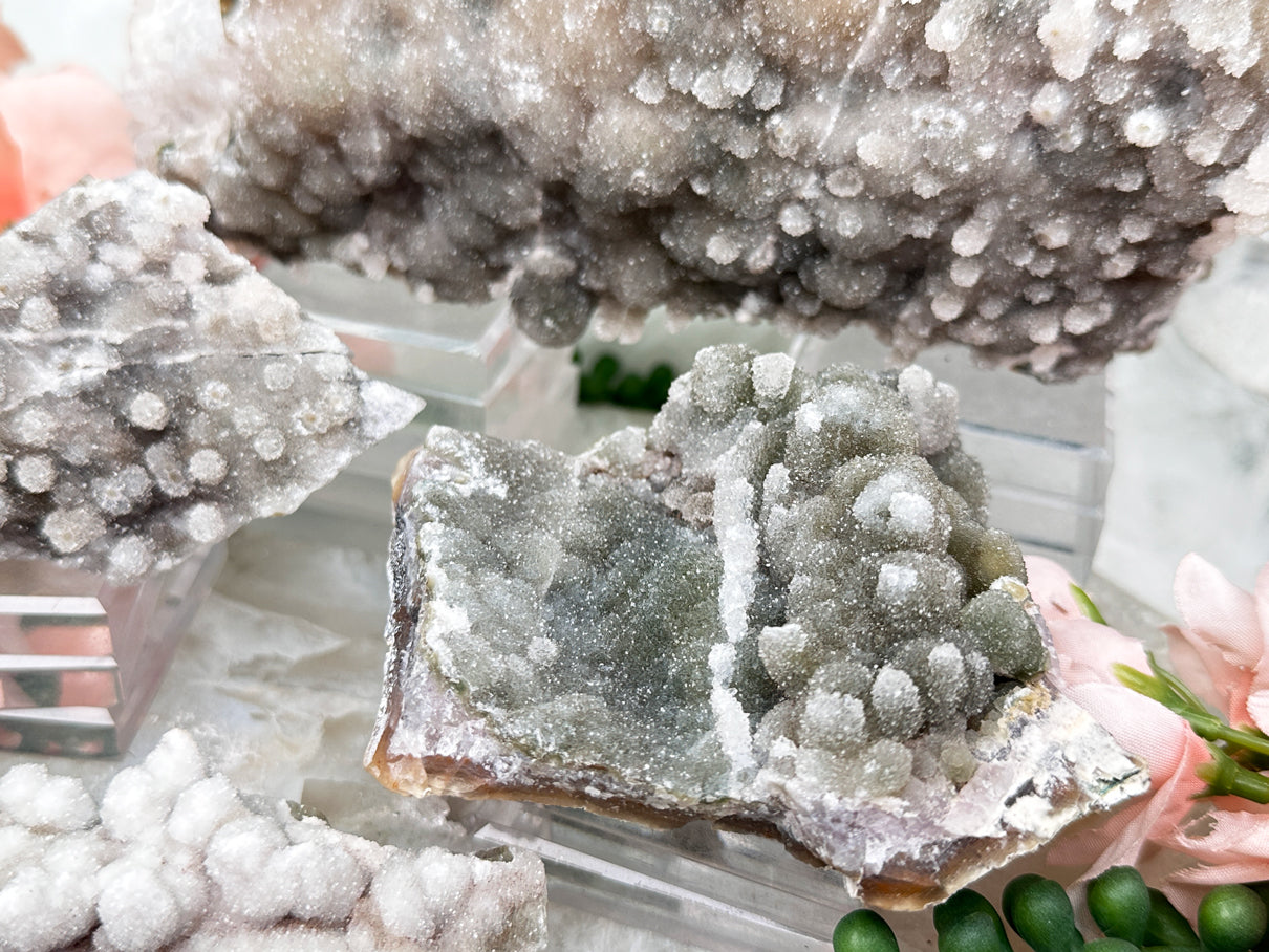 Brazilian Chalcedony Clusters