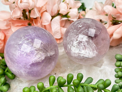 purple-ametrine-spheres