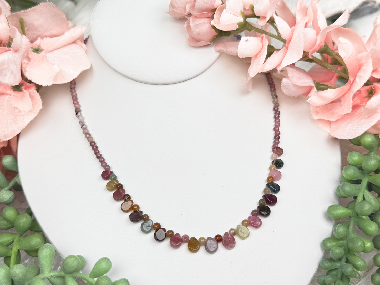 Multicolor Tourmaline Necklace