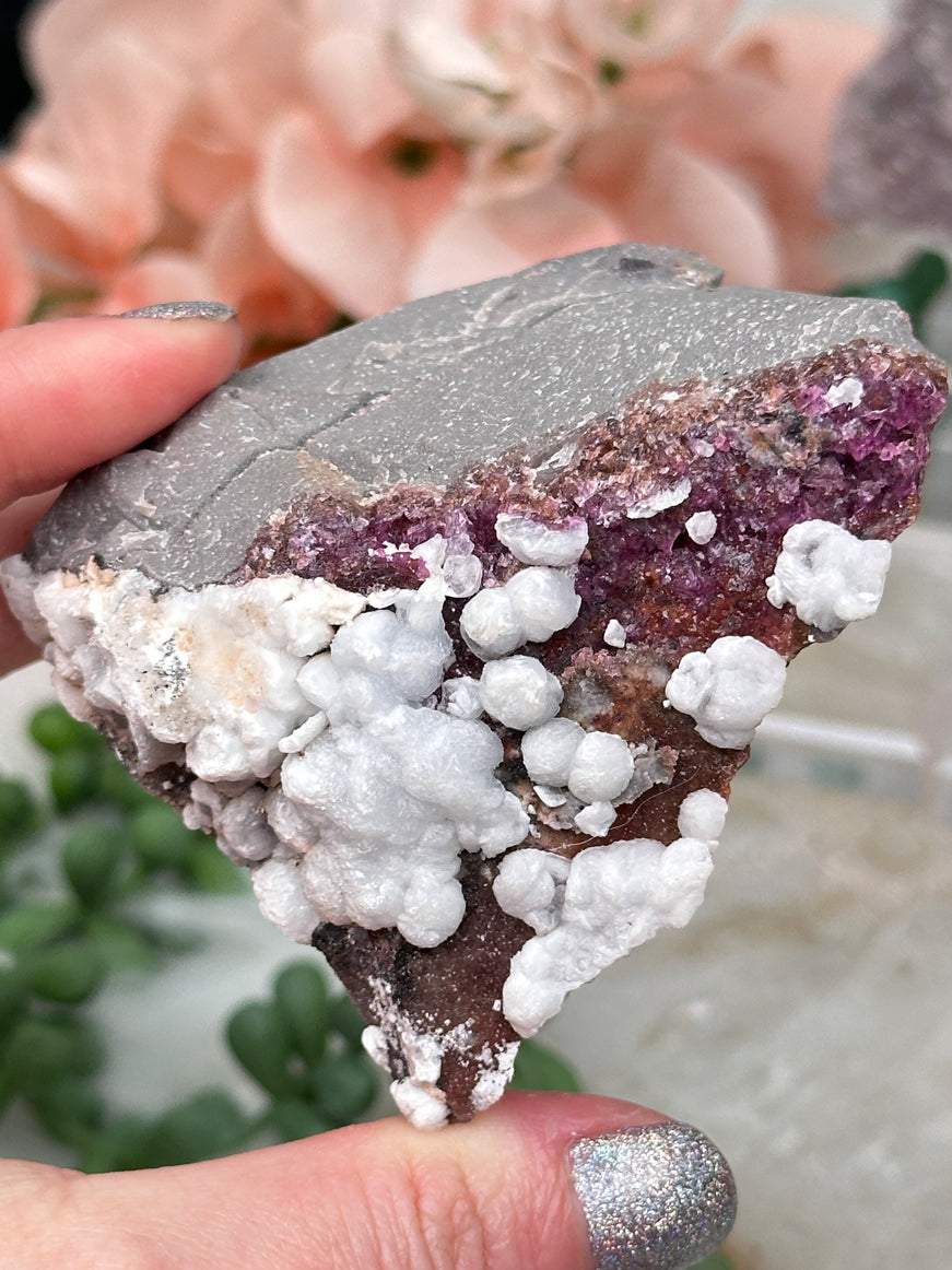 Pink Cobalto Calcite Clusters