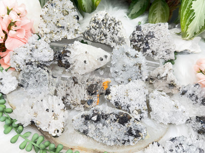 Peru Pyrite on Quartz