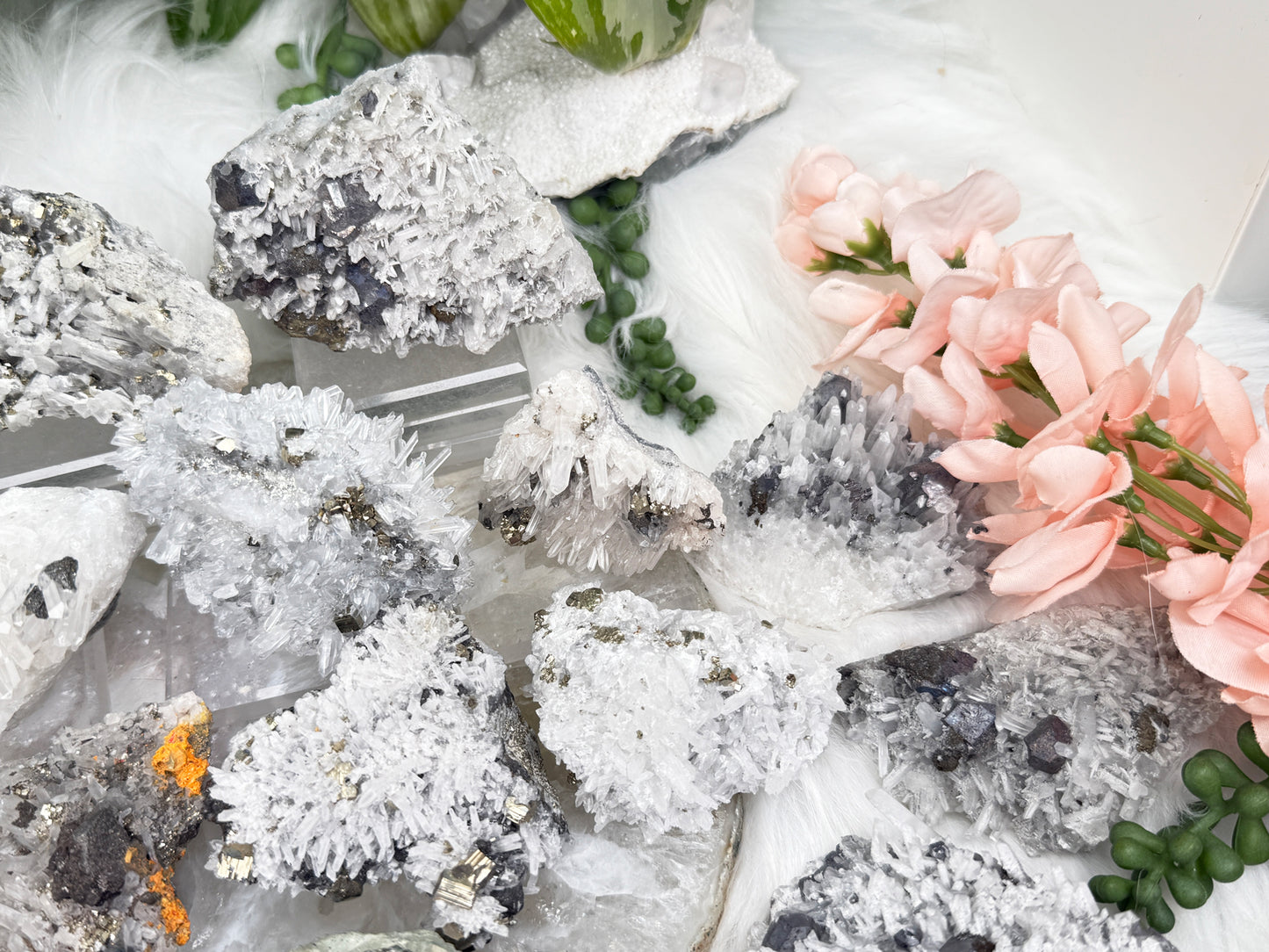 Peru Pyrite on Quartz
