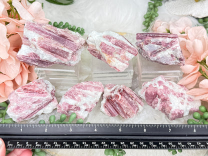 Pink Tourmaline Crystals