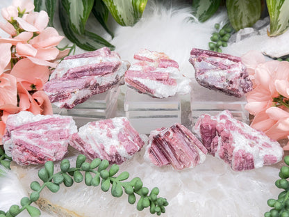 Pink Tourmaline Crystals