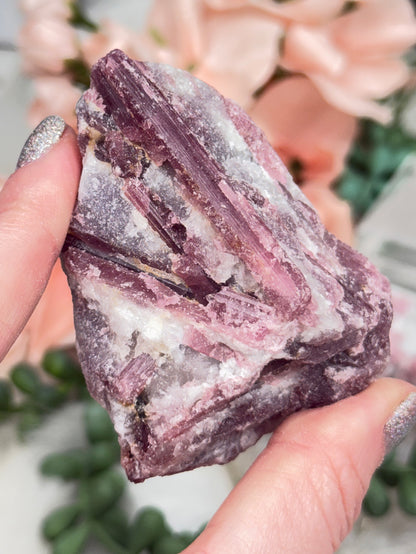 Pink Tourmaline Crystals