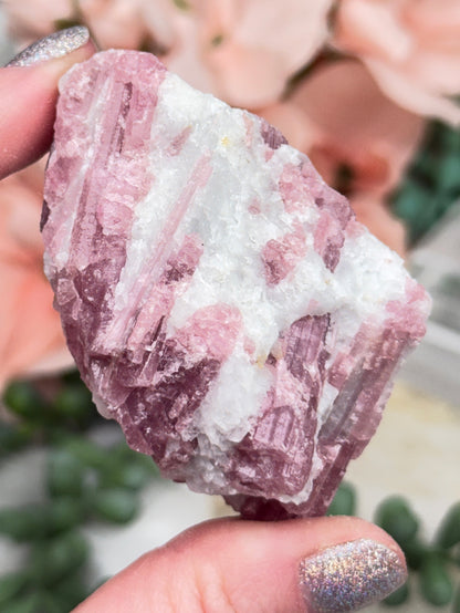 Pink Tourmaline Crystals