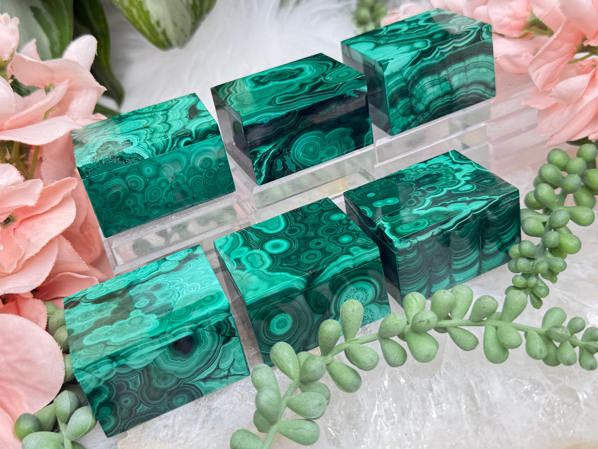Malachite Jewelry Boxes