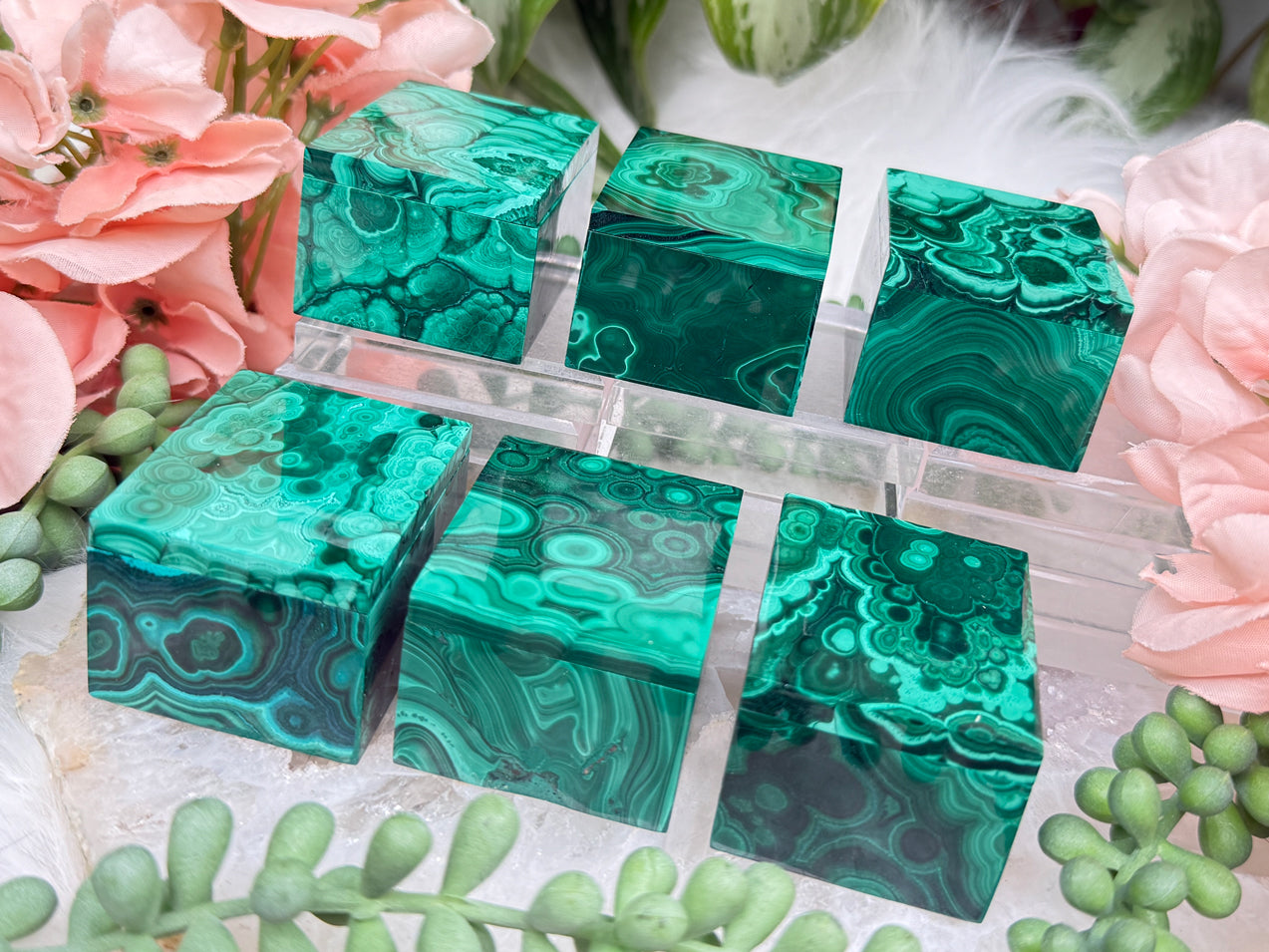 Malachite Jewelry Boxes