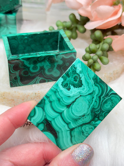 Malachite Jewelry Boxes