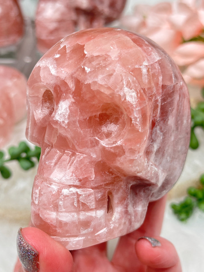 pink-calcite-skull-crystals