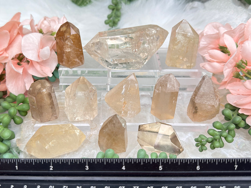 Brazil Citrine Points