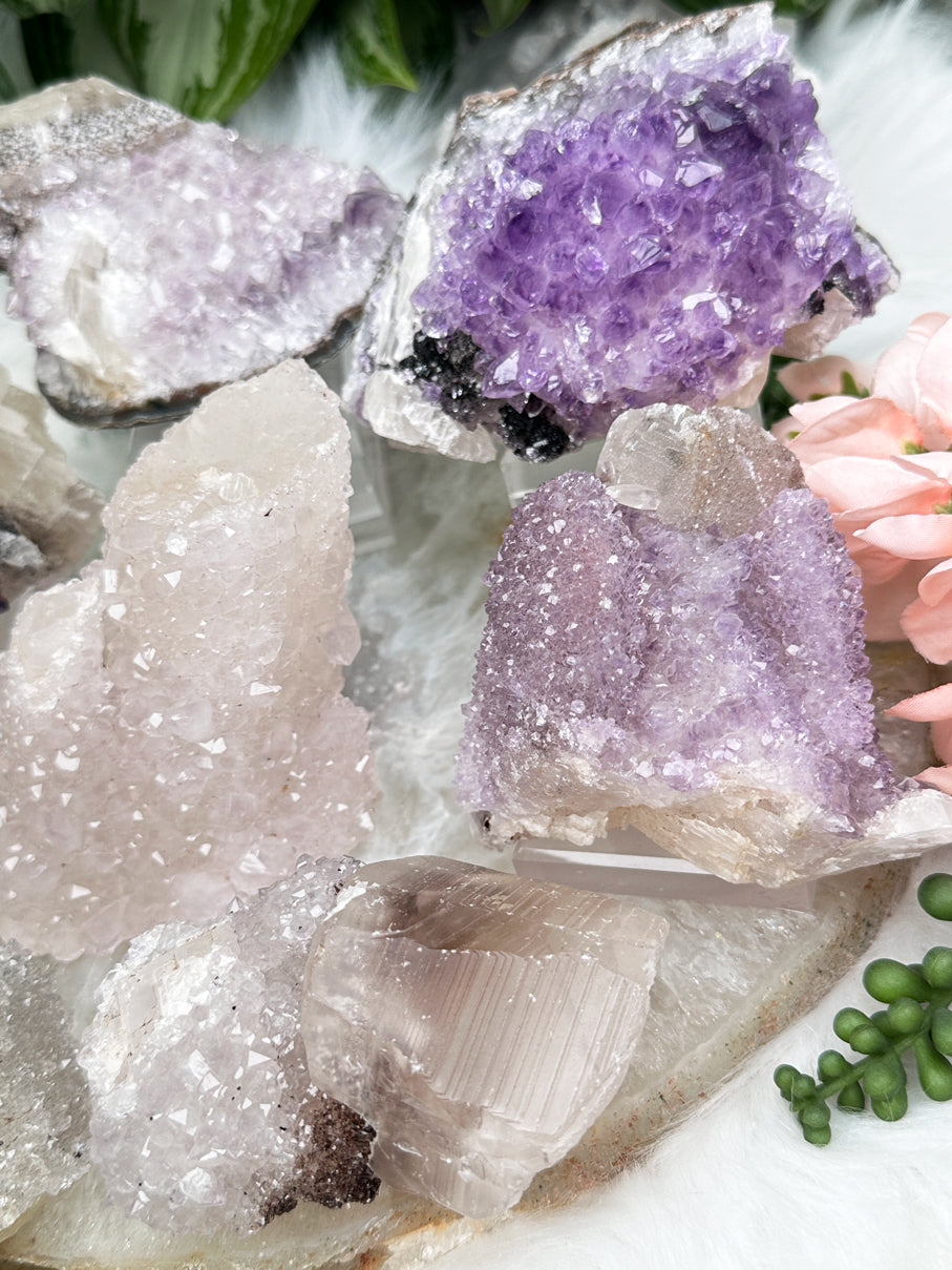 amethyst-and-quartz-over-calcite-crystals