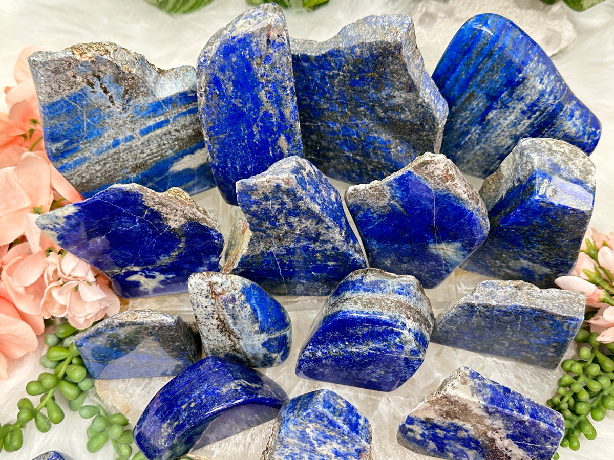 Lapis Lazuli Raw Pyrite