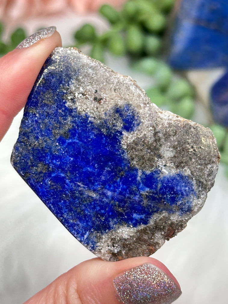 Lapis Lazuli Raw Pyrite